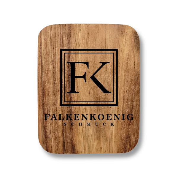 1 Stück Raclette-Brettchen mit eigenem Firmen-Logo